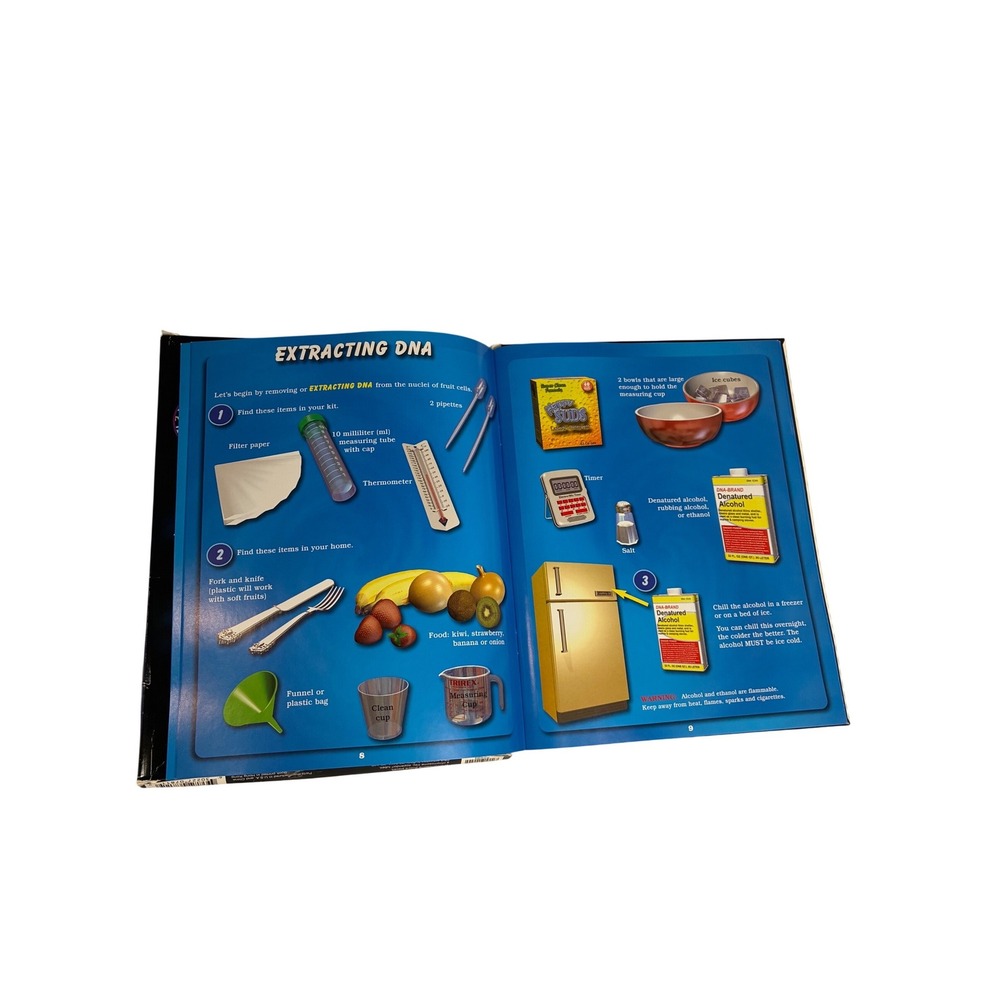 ScienceWiz DNA Cells Chromosomes & Genes Science Book & Learning STEM Kit - Picture 4 of 4